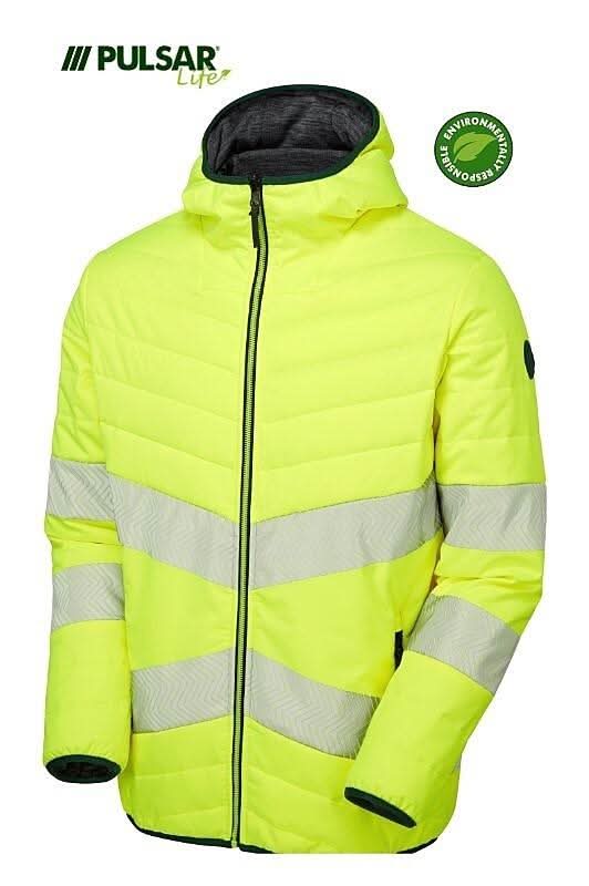 Pulsar LIFE GRS Ladies Reversible Puffer Jacket Yellow LFE962 - Yellow - Customisable Jacket