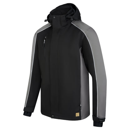 Orn Avocet EarthPro® GRS Jacket - Black - Graphite - 4688R - - Customisable Softshells, Fleeces &amp; Jackets