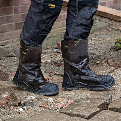 DeWalt Millington Non Metallic , lightweight, Waterproof Rigger Brown - - Customisable Footwear