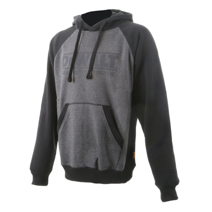 DeWalt Stratford Grey Marl/Black Hooded Sweatshirt Grey/Black - Black - Customisable General Safety Shoes