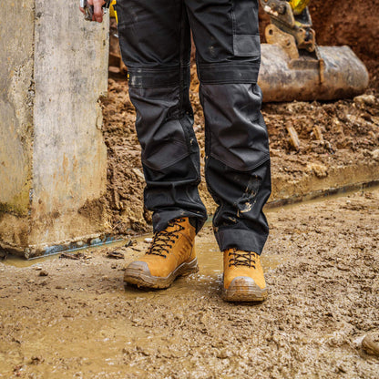 DeWalt Mentor Waterproof Safety Boot Wheat - - Customisable Boots