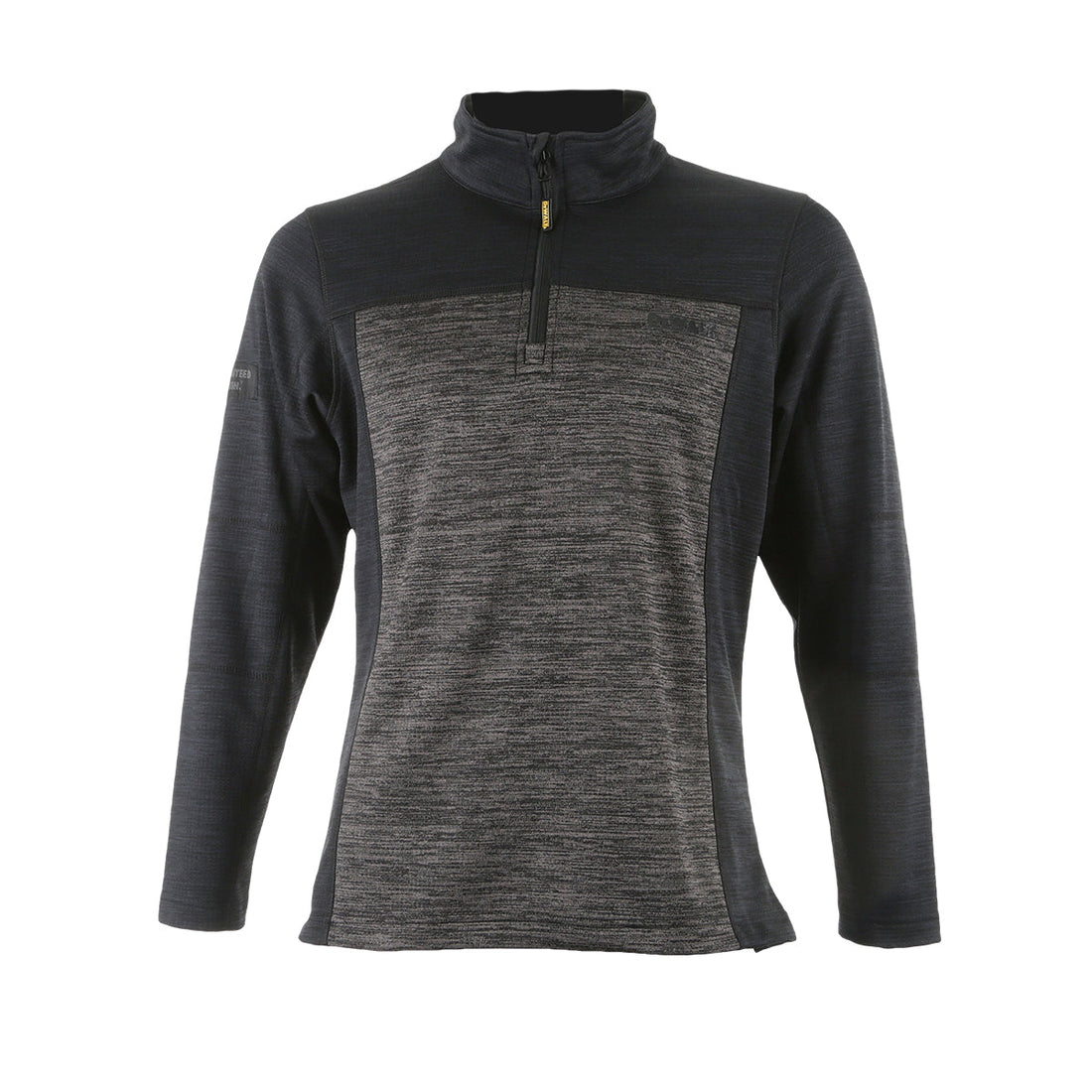 DeWalt Charlotte Ladies Quarter Zip Grey/Black - Grey Black - Customisable Workwear
