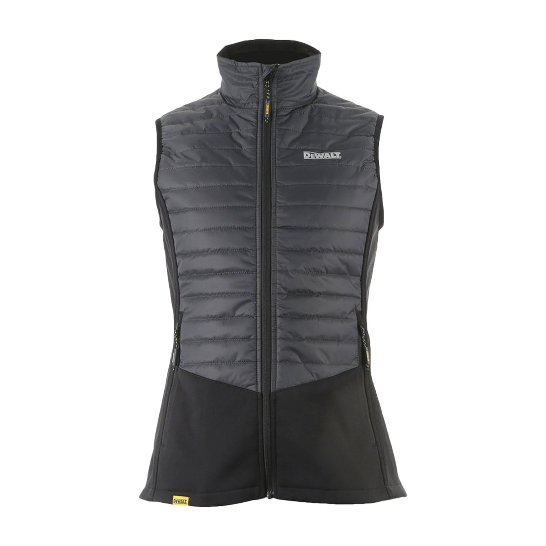DeWalt Florence Ladies Gilet Grey/Black - Grey Black - Customisable Bodywarmers
