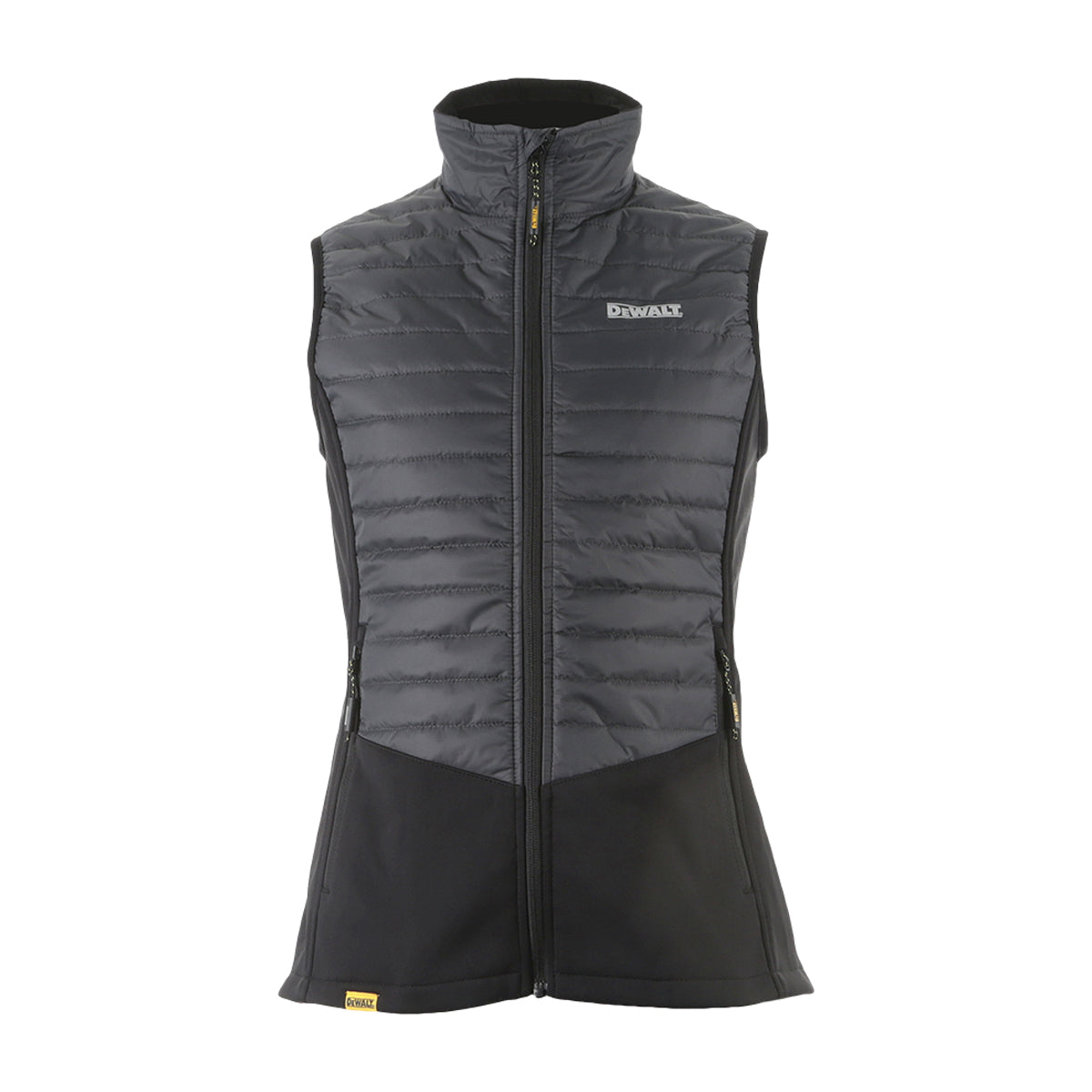 DeWalt Florence Ladies Gilet Grey/Black - Grey Black - Customisable Bodywarmers