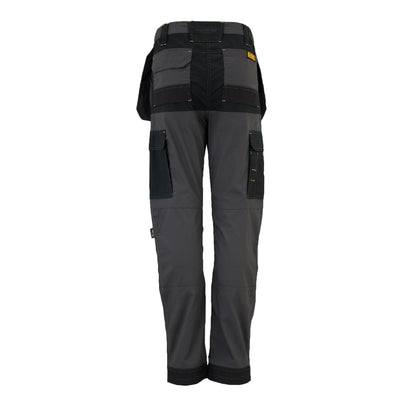 DeWalt Roseville Ladies Trouser Slim Fit Grey/Black - - Customisable Workwear
