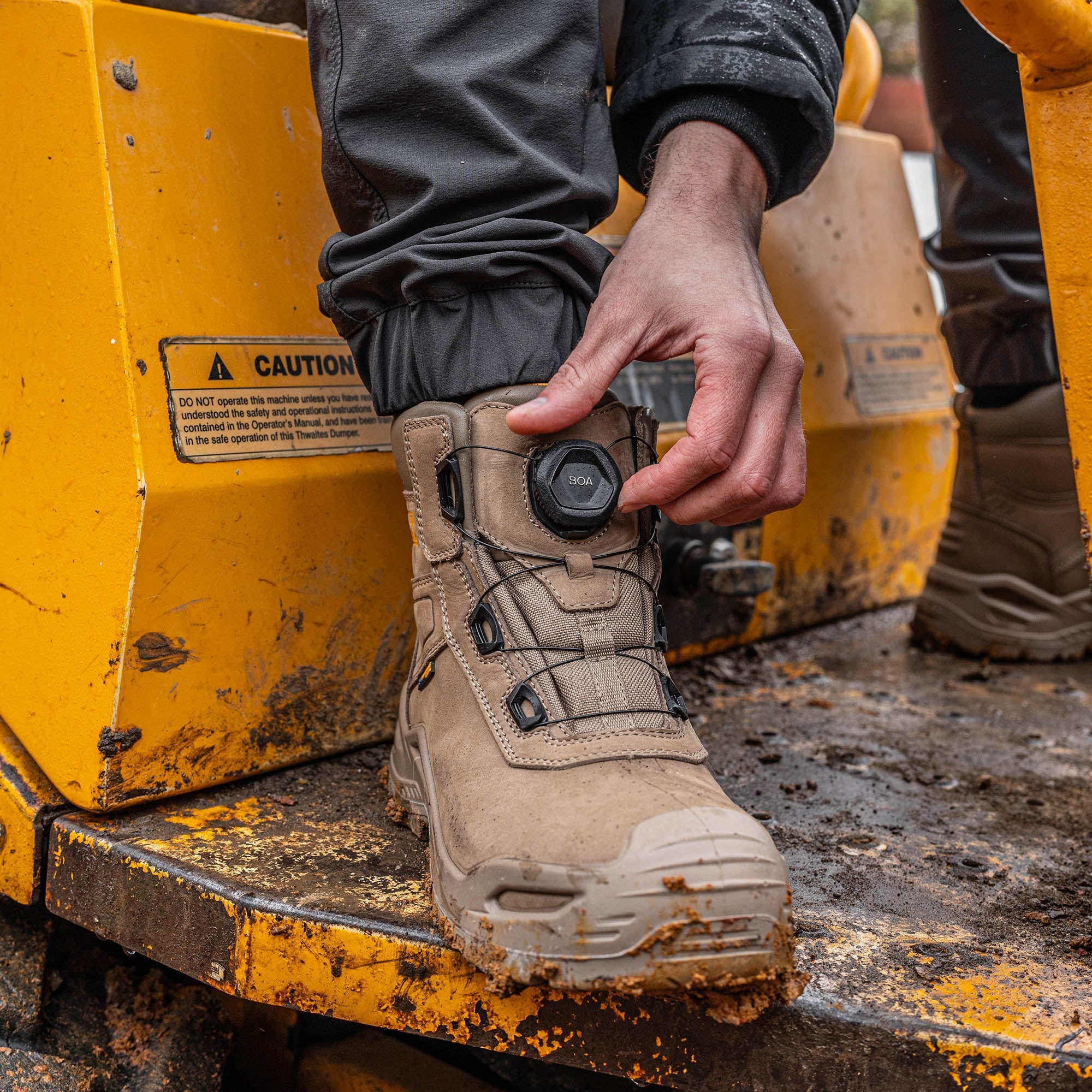 DeWalt Lander Lander BOA Boot Stone - - Customisable Boots