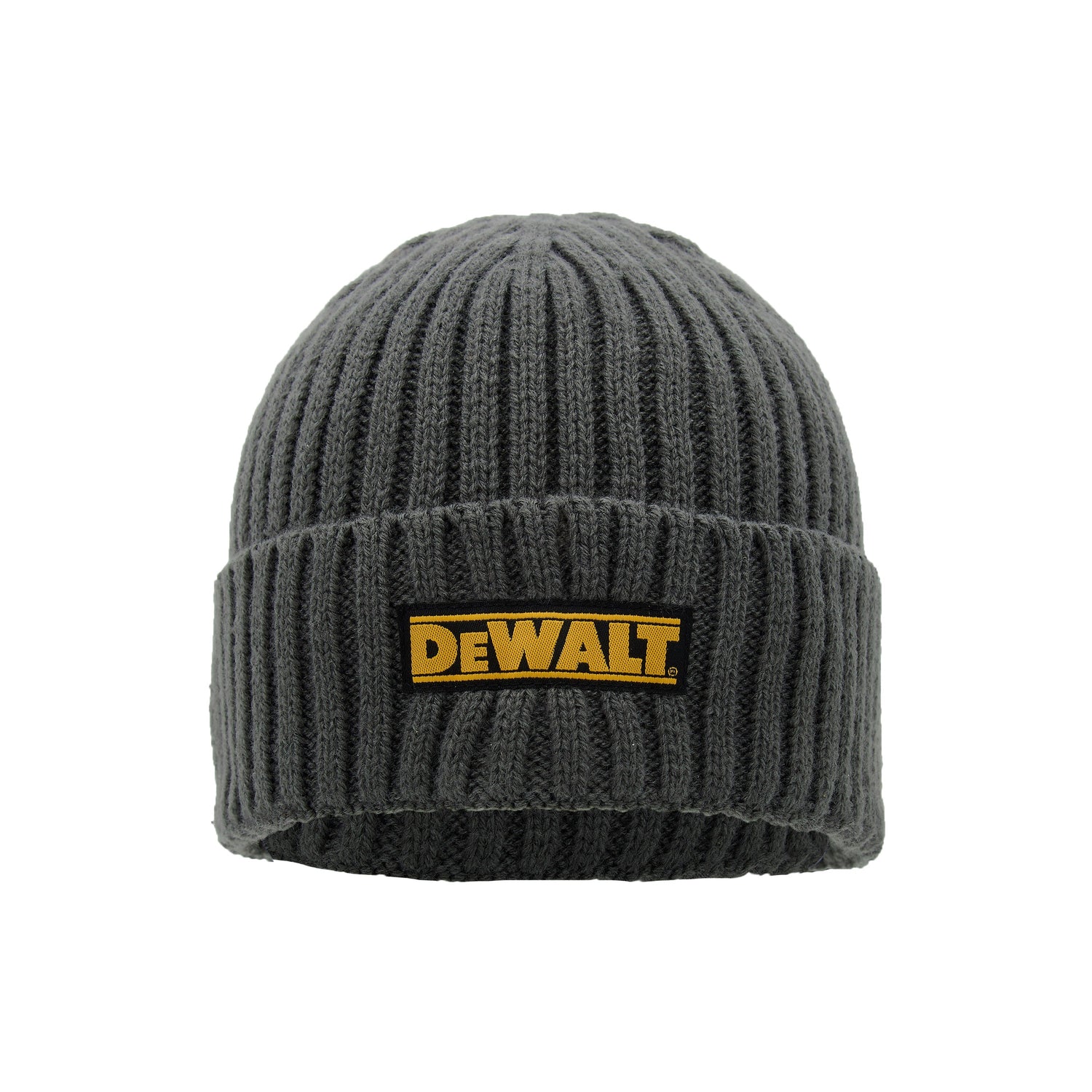 DeWalt Indianapolis Knitted Beanie Hat Green - Green One size - Customisable Workwear