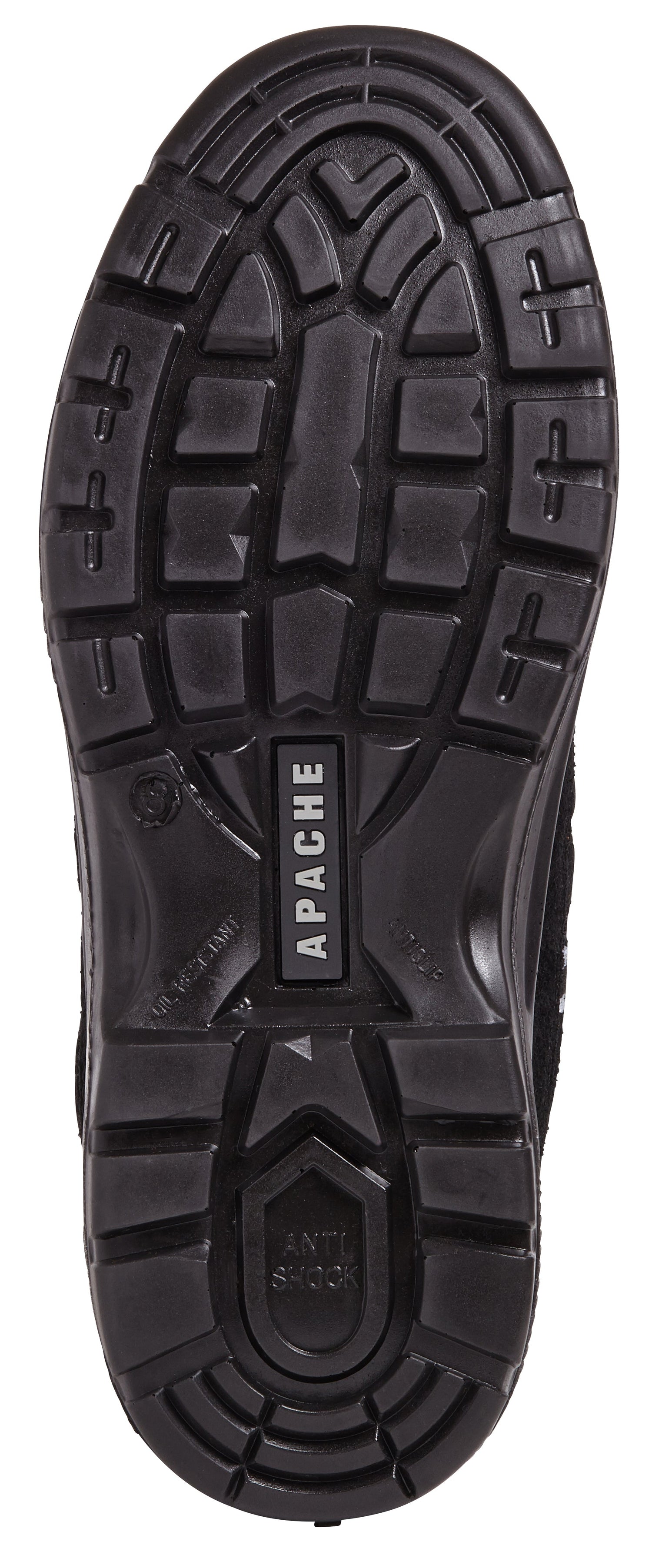 Apache AP302SM Suede Safety Trainer Black - - Customisable Trainers
