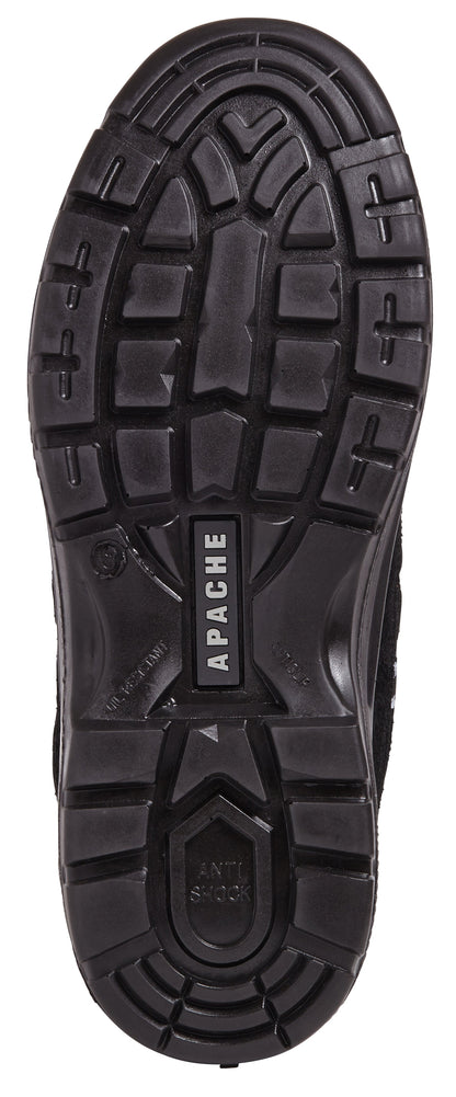 Apache AP302SM Suede Safety Trainer Black - - Customisable Trainers