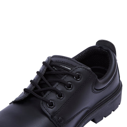 Apache AP306 4 Eye Safety Shoe Black - - Customisable Trainers