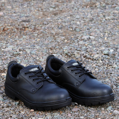 Apache AP306 4 Eye Safety Shoe Black - - Customisable Trainers