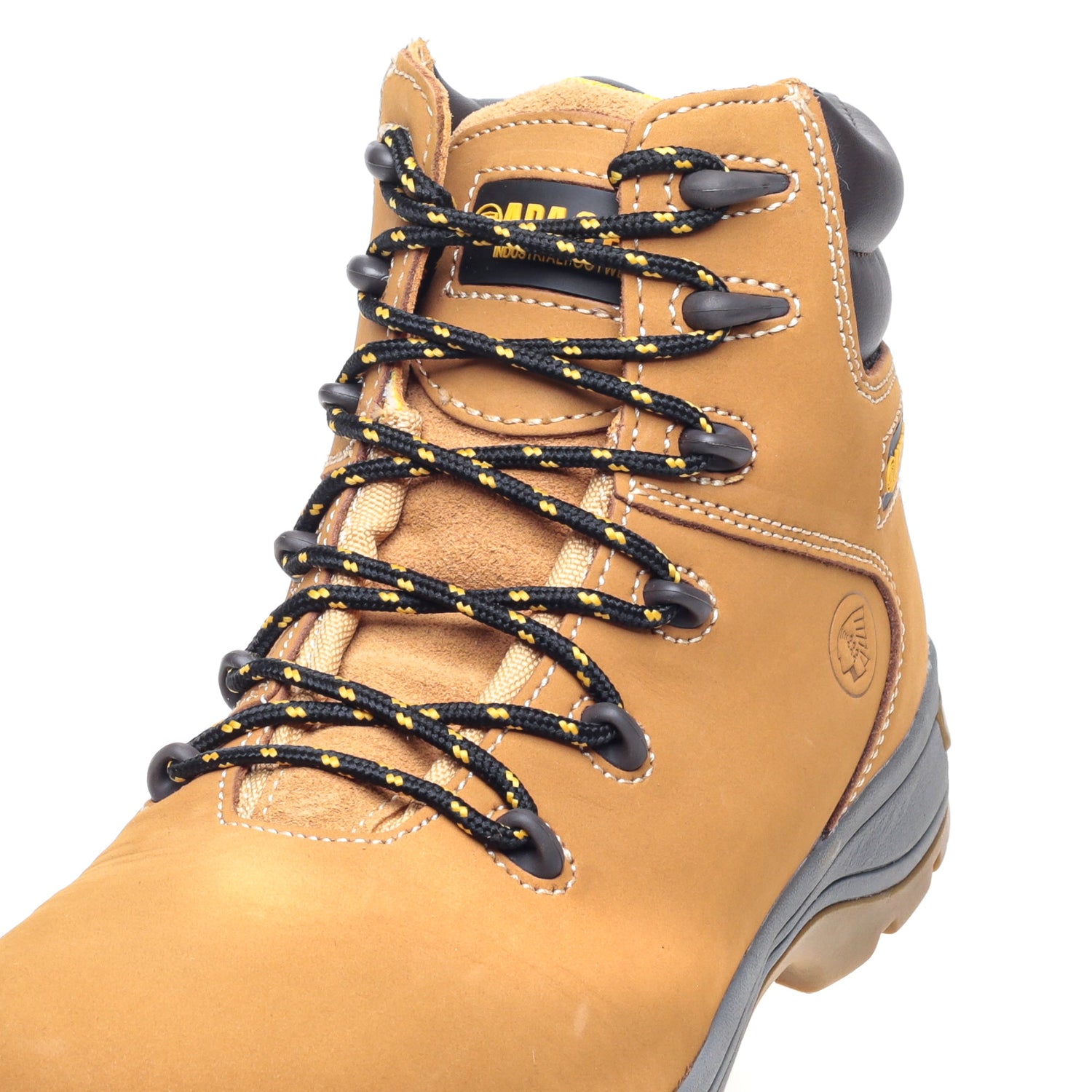 Apache AP314CM Nubuck Safety Hiker – Wheat - - Customisable Boots