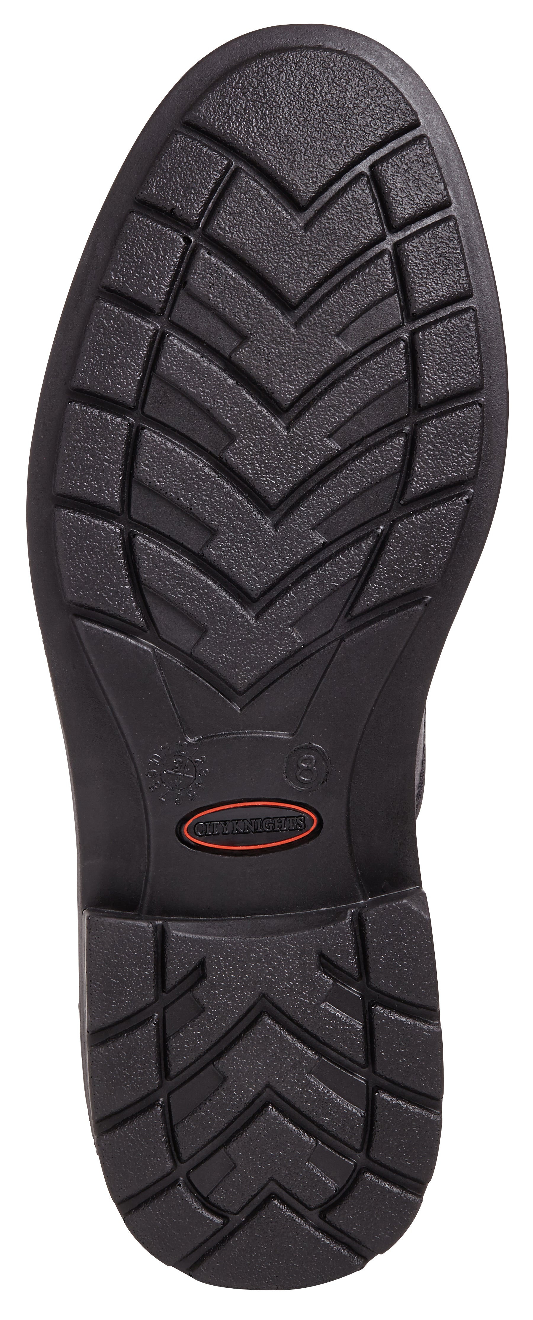 City Knights SS501CM Oxford Safety Shoe Black - - Customisable Footwear