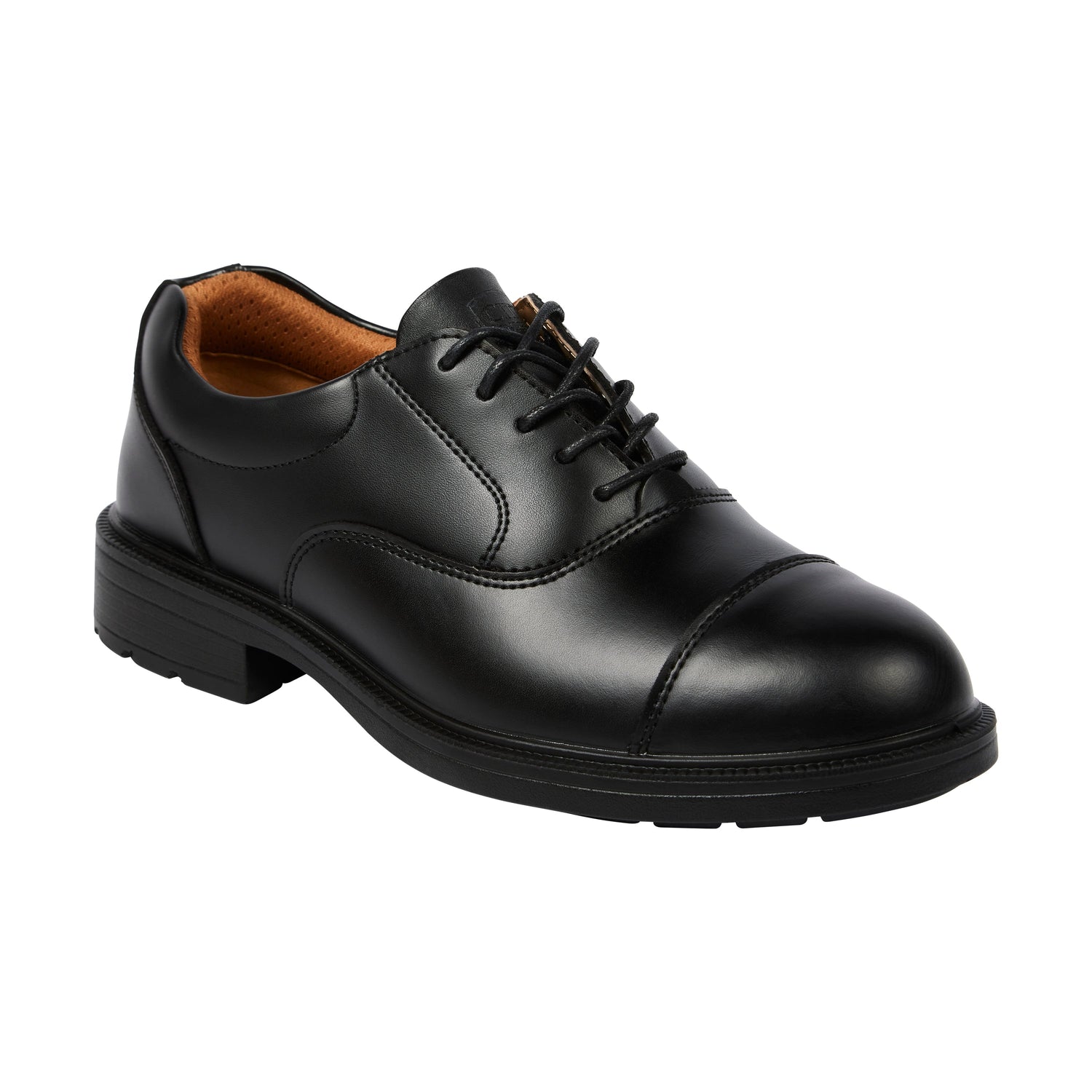 City Knights SS501CM Oxford Safety Shoe Black - Black - Customisable Footwear