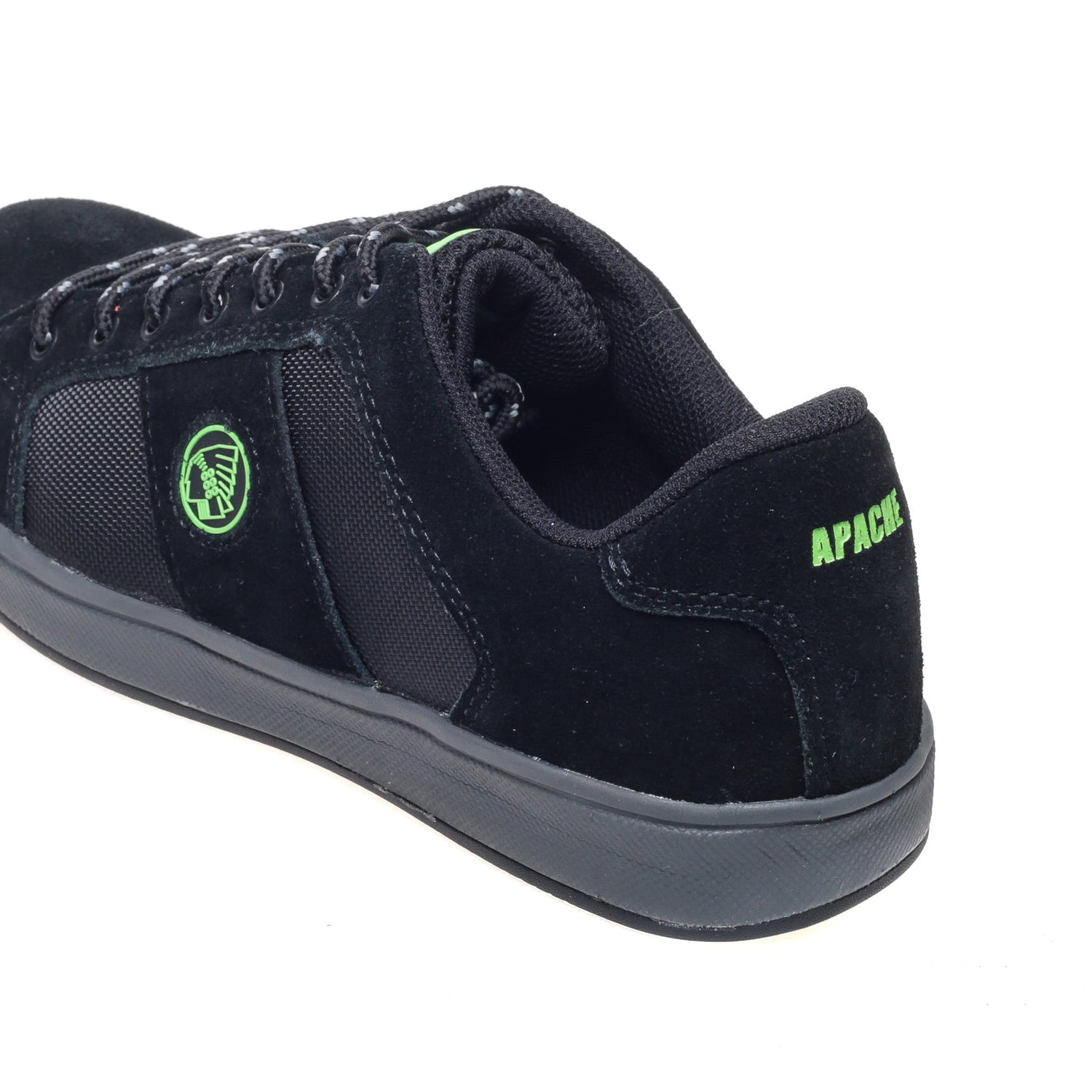Apache KICK Suede Cup Sole Safety Trainer Black - - Customisable Safety Trainers
