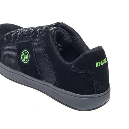 Apache KICK Suede Cup Sole Safety Trainer Black - - Customisable Safety Trainers