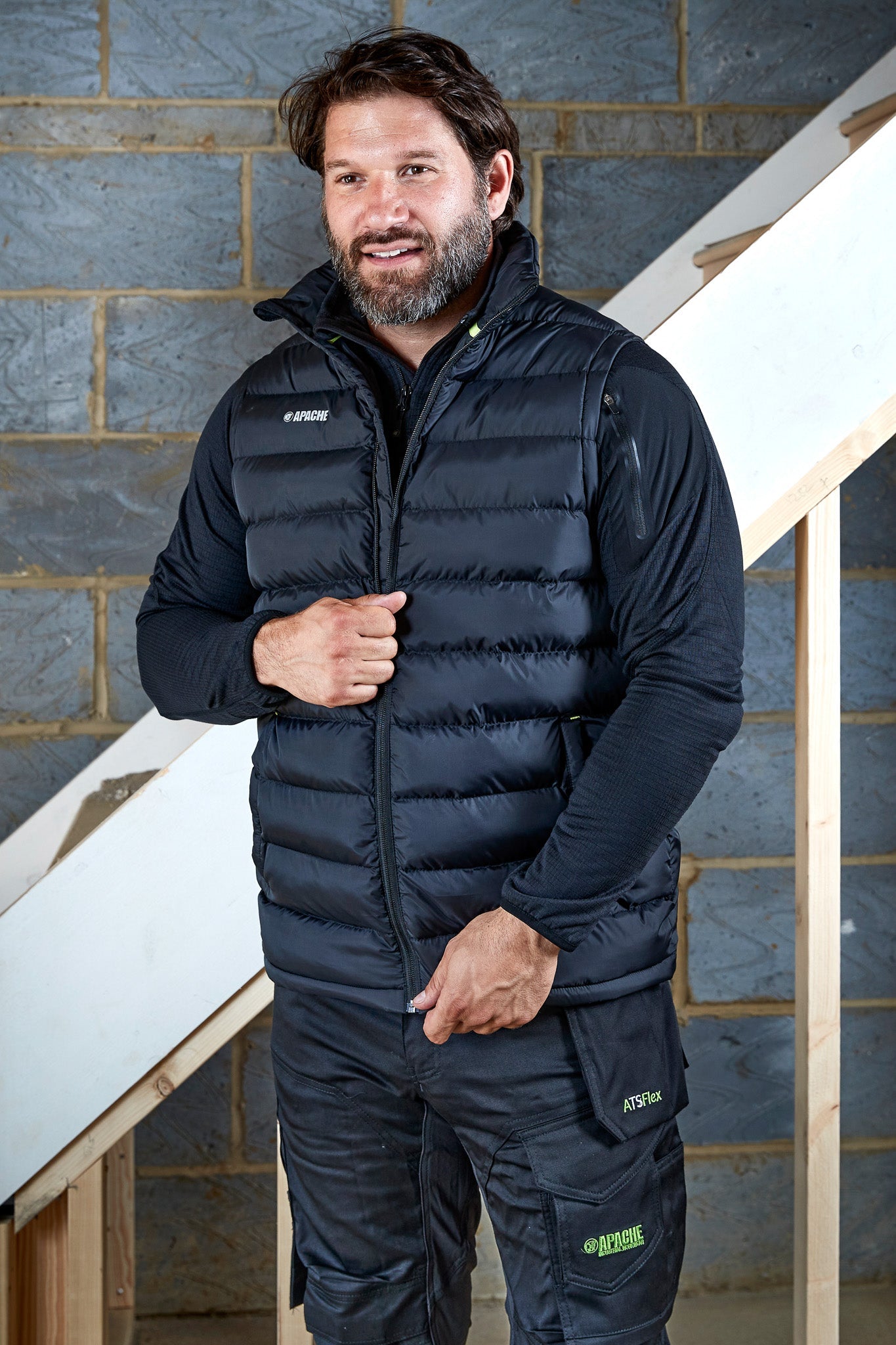 Apache ATS Gilet ATS Gilet Black - - Customisable Bodywarmers