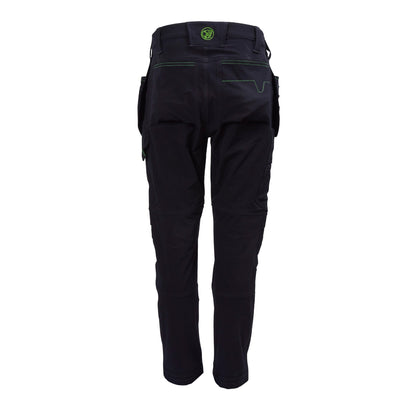Apache Calgary 4 way stretch trouser Black - - Customisable Trousers