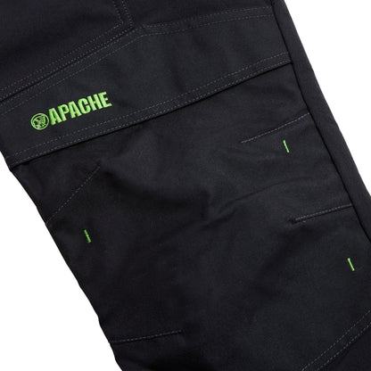 Apache Calgary 4 way stretch trouser Black - - Customisable Trousers