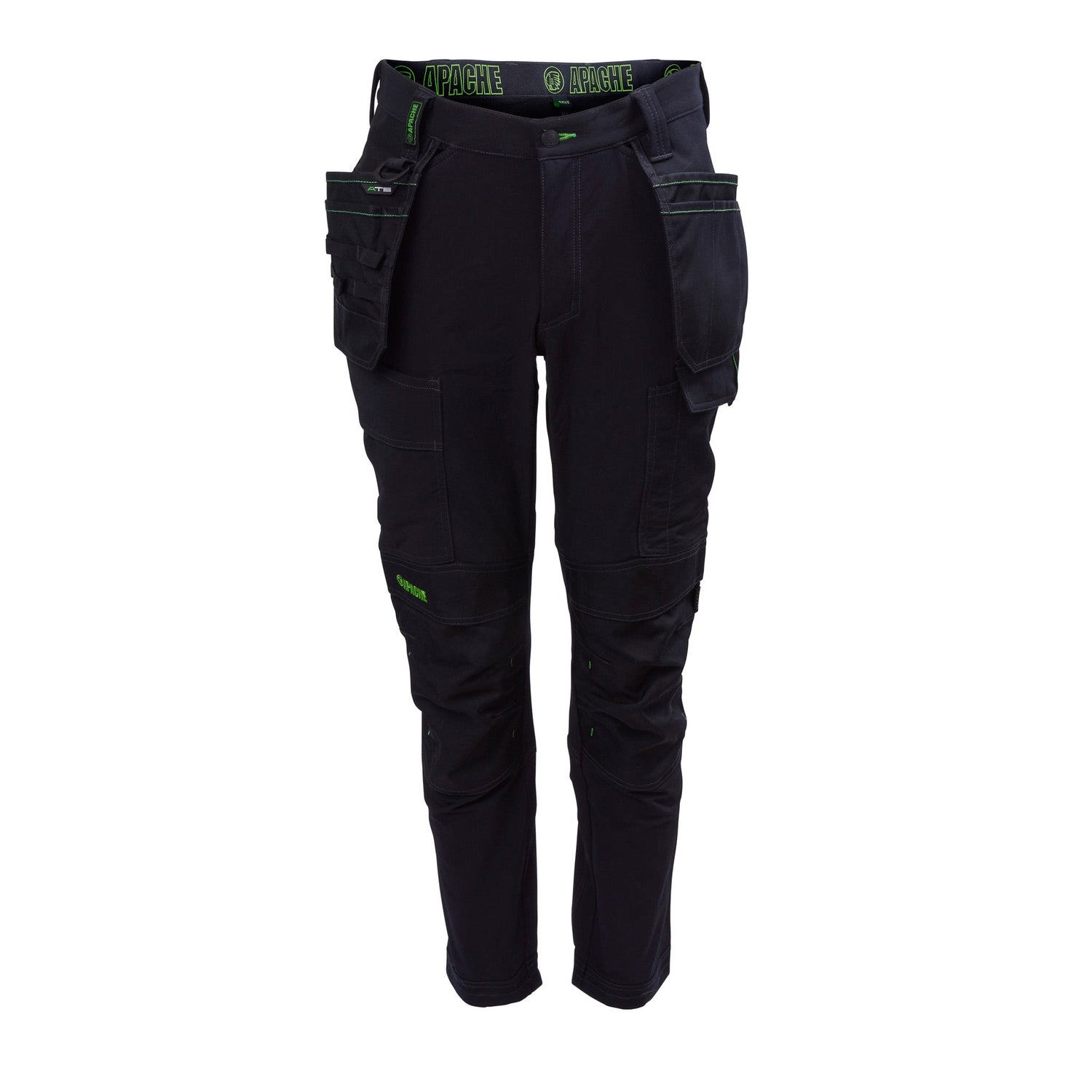 Apache Calgary 4 way stretch trouser Black - Black - Customisable Trousers