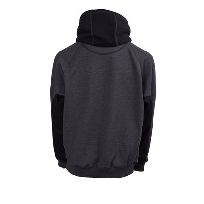 Apache Kingston Hooded Sweatshirt 320 GSM Grey/Black - - Customisable Workwear