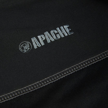 Apache Langley Polo Shirt Black/Grey - - Customisable Bodywarmers