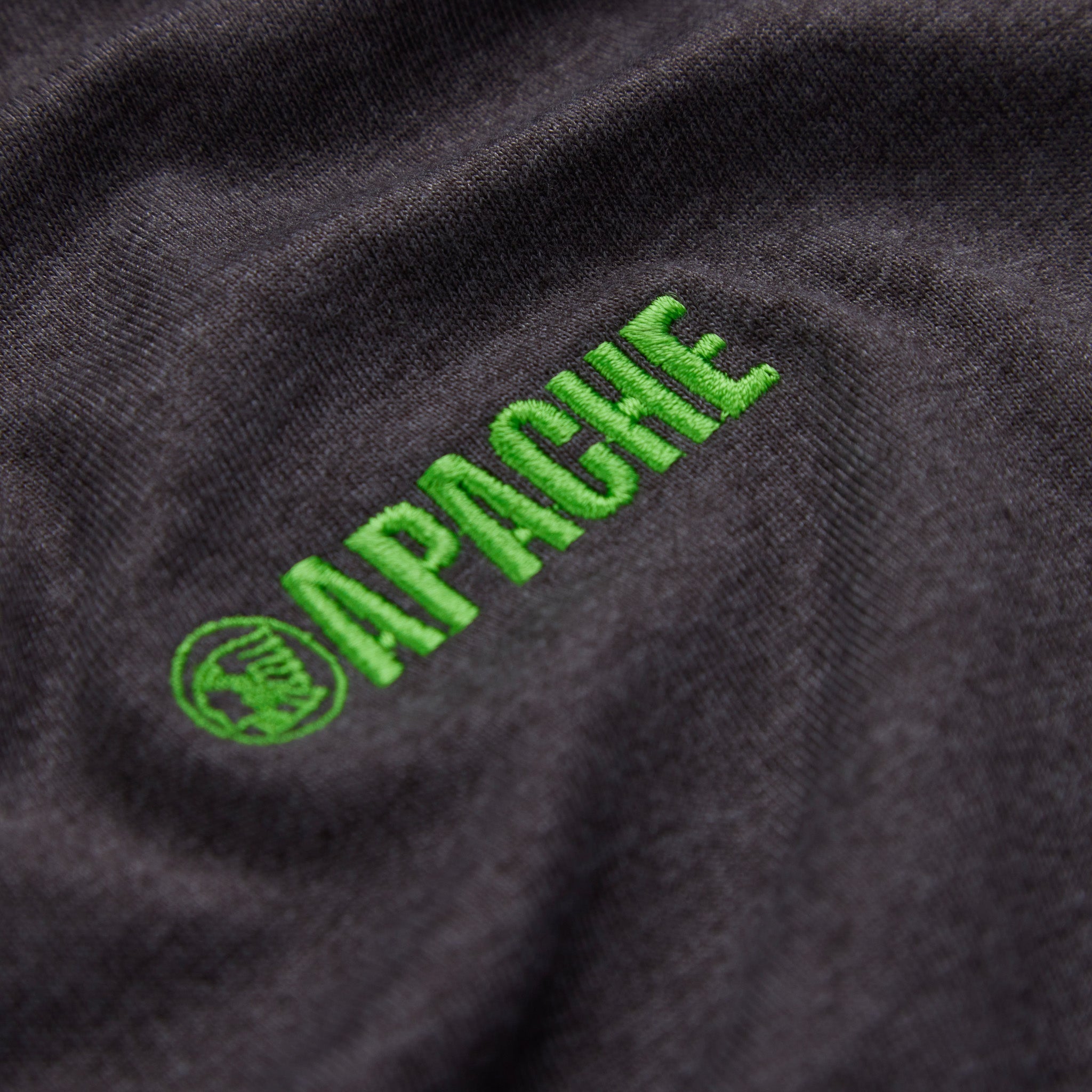 Apache Vancouver Charcoal T-Shirt Grey - - Customisable T-Shirt