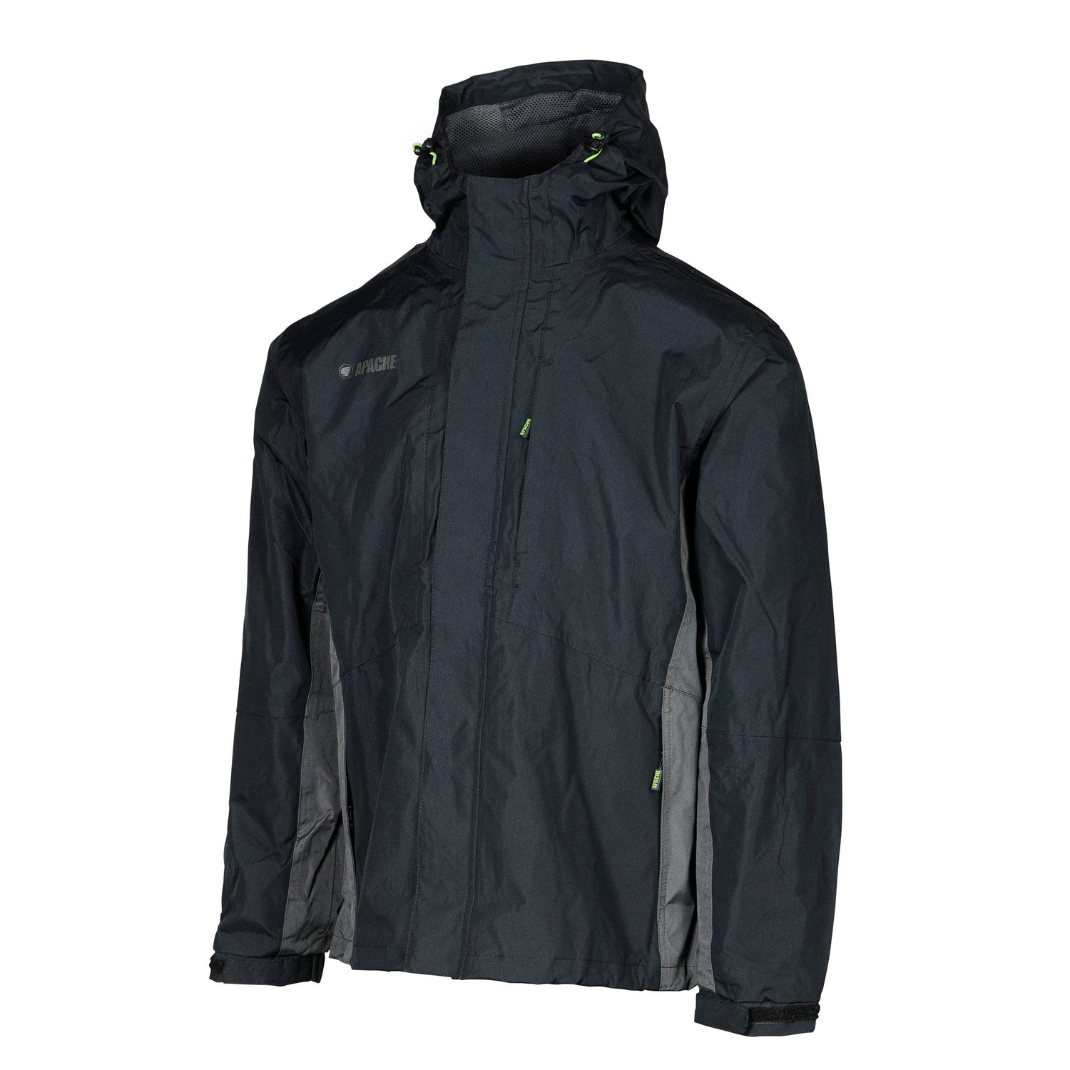 Apache Welland Waterproof Jacket Black/Charcoal - - Customisable Workwear