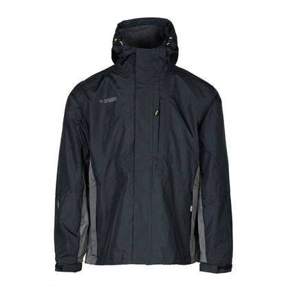 Apache Welland Waterproof Jacket Black/Charcoal - Black Charcoal - Customisable Workwear