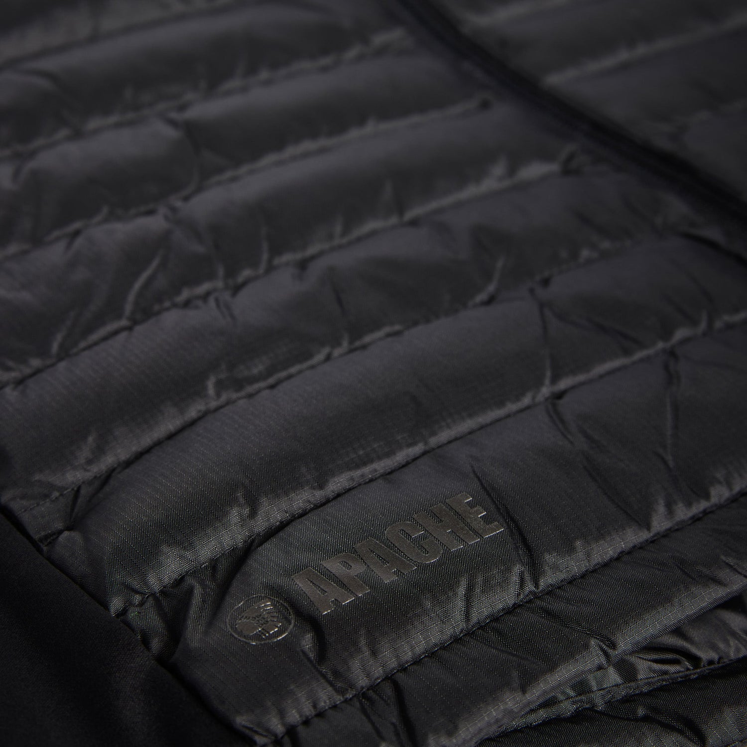 Apache Picton Gilet Stretch Gilet with recycled polyester baffles Black - - Customisable Bodywarmers