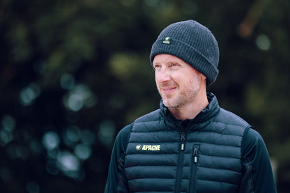 Apache Dawson Beanie Hat Charcoal Grey - - Customisable Workwear