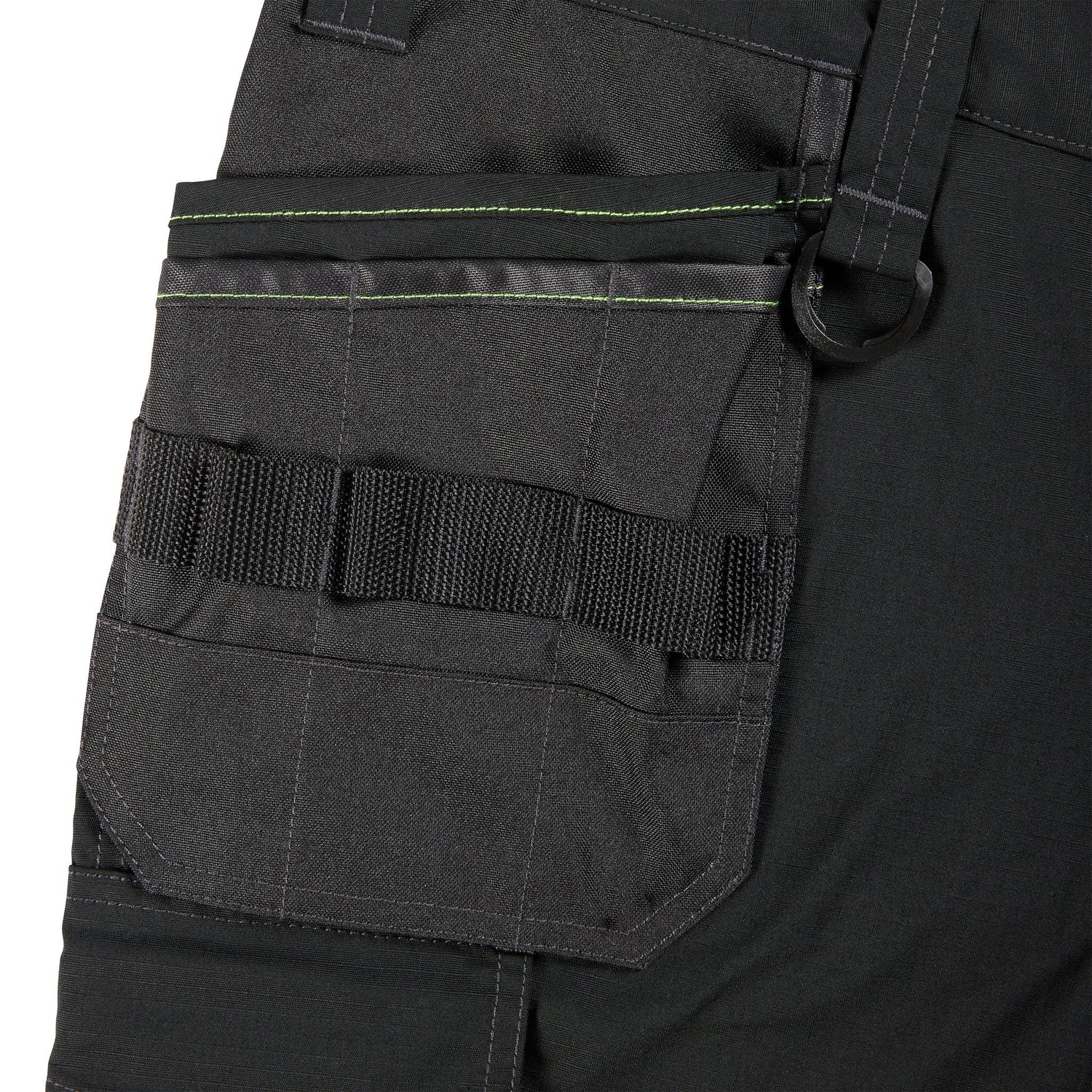 Apache Sudbury Stretch Slim Fit Holster Pocket Trouser Black - - Customisable Workwear