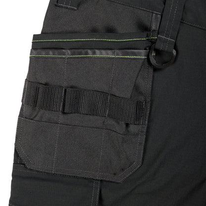 Apache Sudbury Stretch Slim Fit Holster Pocket Trouser Black - - Customisable Workwear