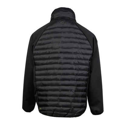 Apache Ashcroft Hybrid Jacket with Foldaway Hood Black - - Customisable Workwear
