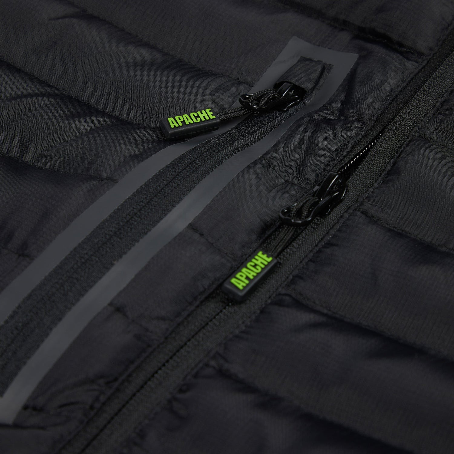Apache Ashcroft Hybrid Jacket with Foldaway Hood Black - - Customisable Workwear