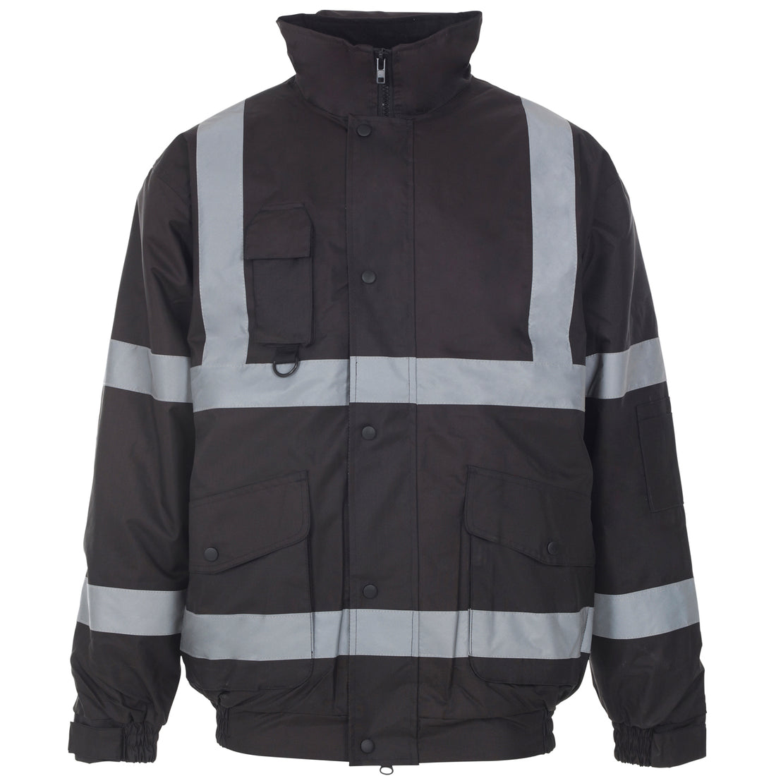 Security Bomber Jacket - With Tape - W20 - - Customisable Jacket