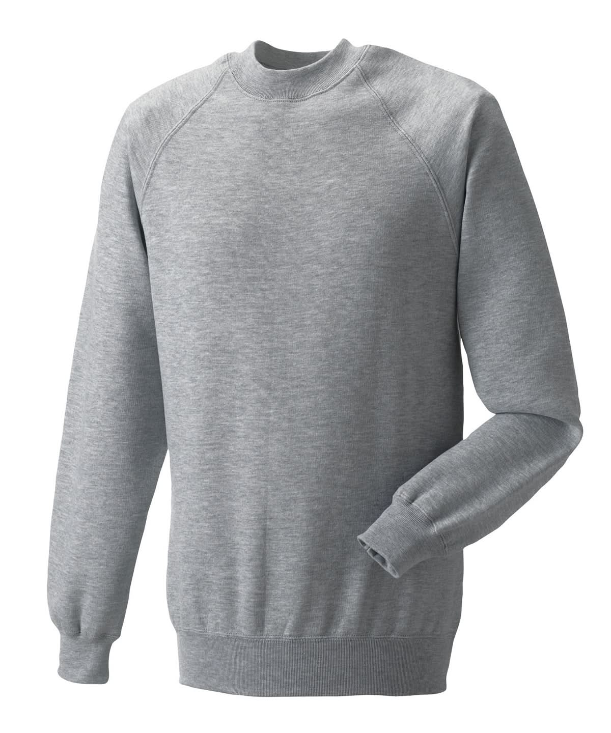 Russell Europe Classic sweatshirt 7620M - Light Oxford - Customisable Sweatshirts