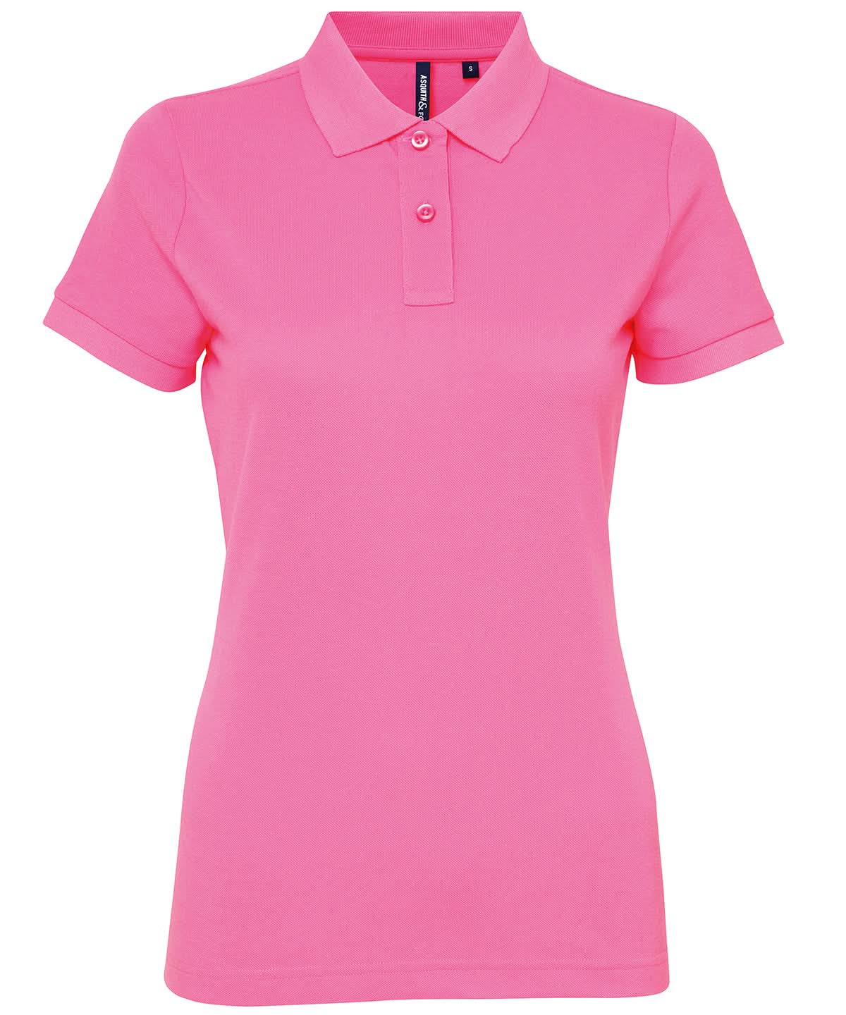 Asquith &amp; Fox Womens polycotton blend polo AQ025 - - Customisable Polos