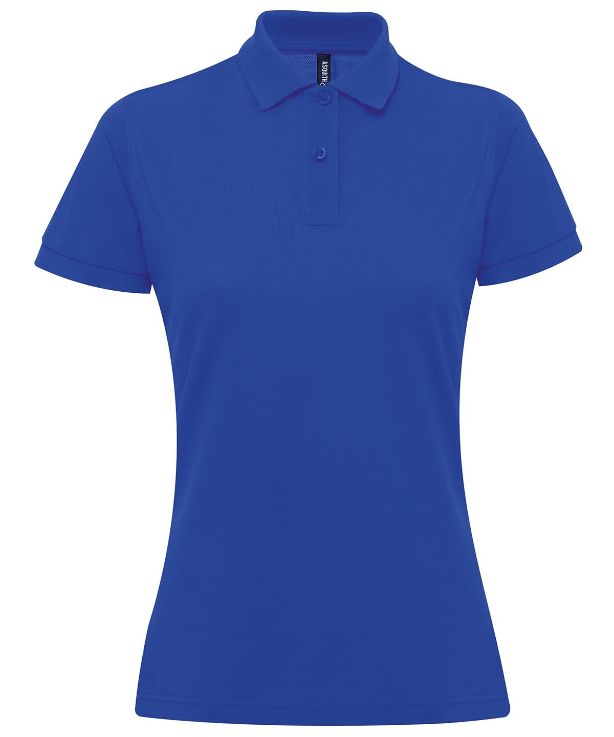 Asquith &amp; Fox Womens polycotton blend polo AQ025 - Royal - Customisable Polos