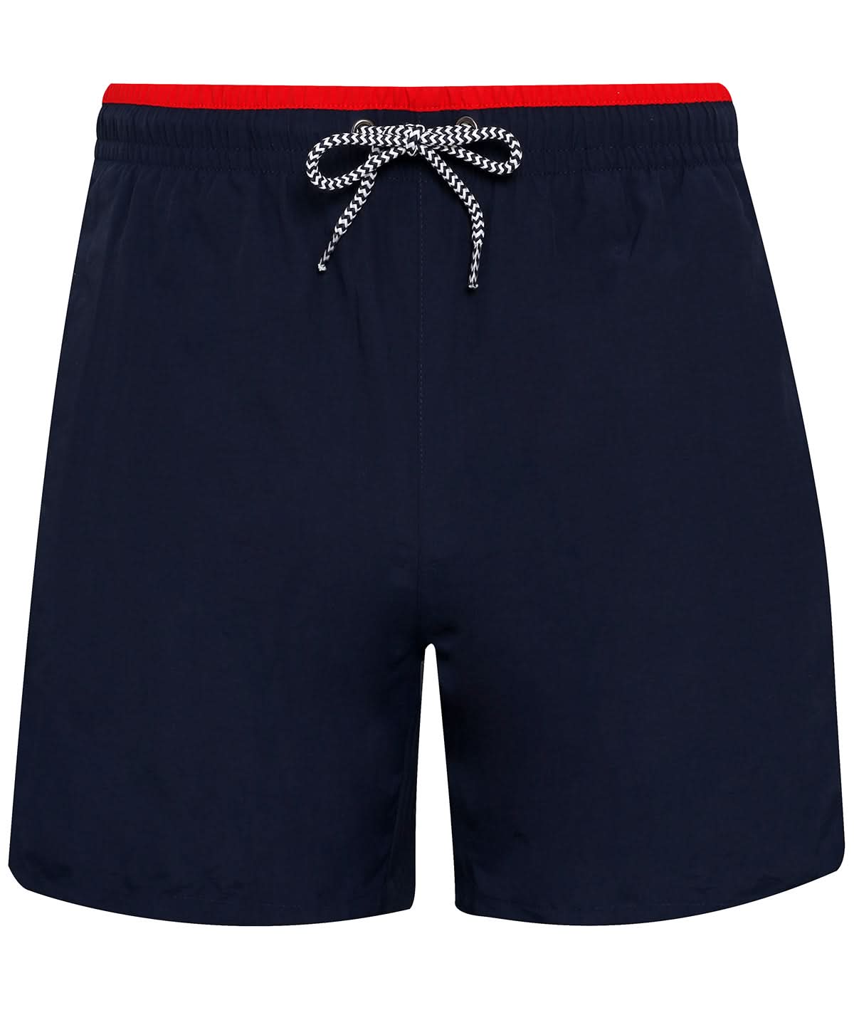 Asquith &amp; Fox Swim shorts AQ053 - Navy Red - Customisable Shorts