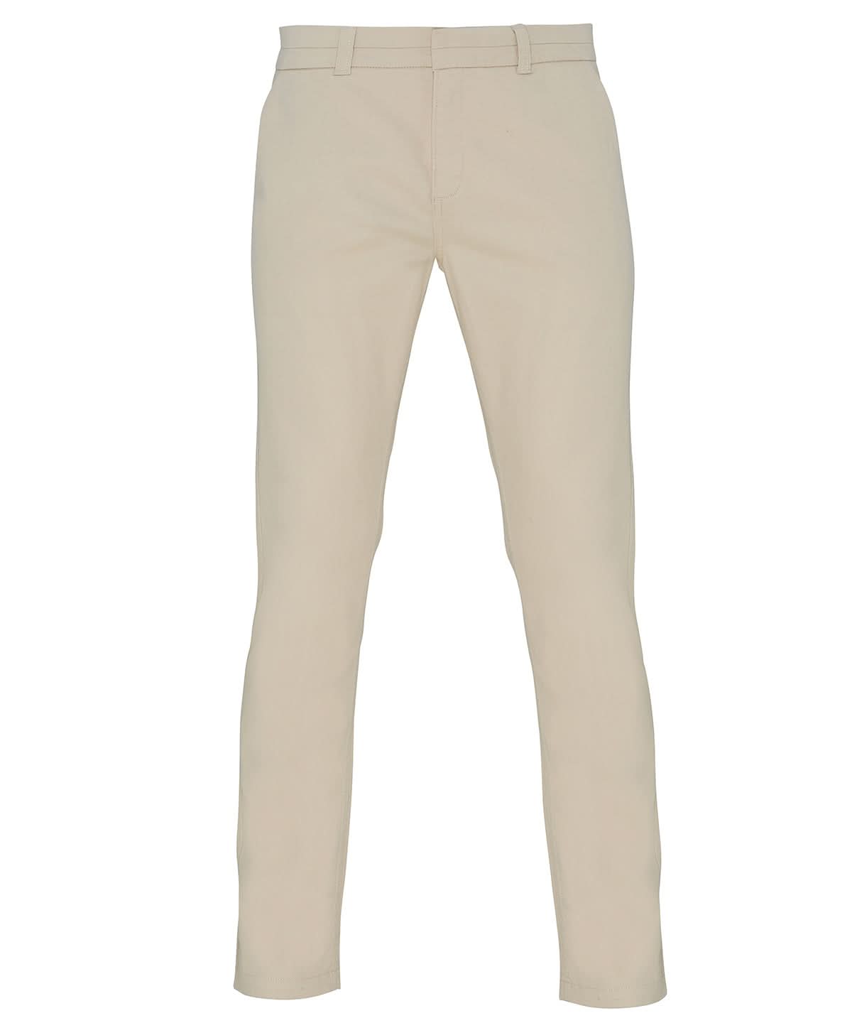 Womens Classic fit chinos - AQ060 - Natural - Customisable Chinos