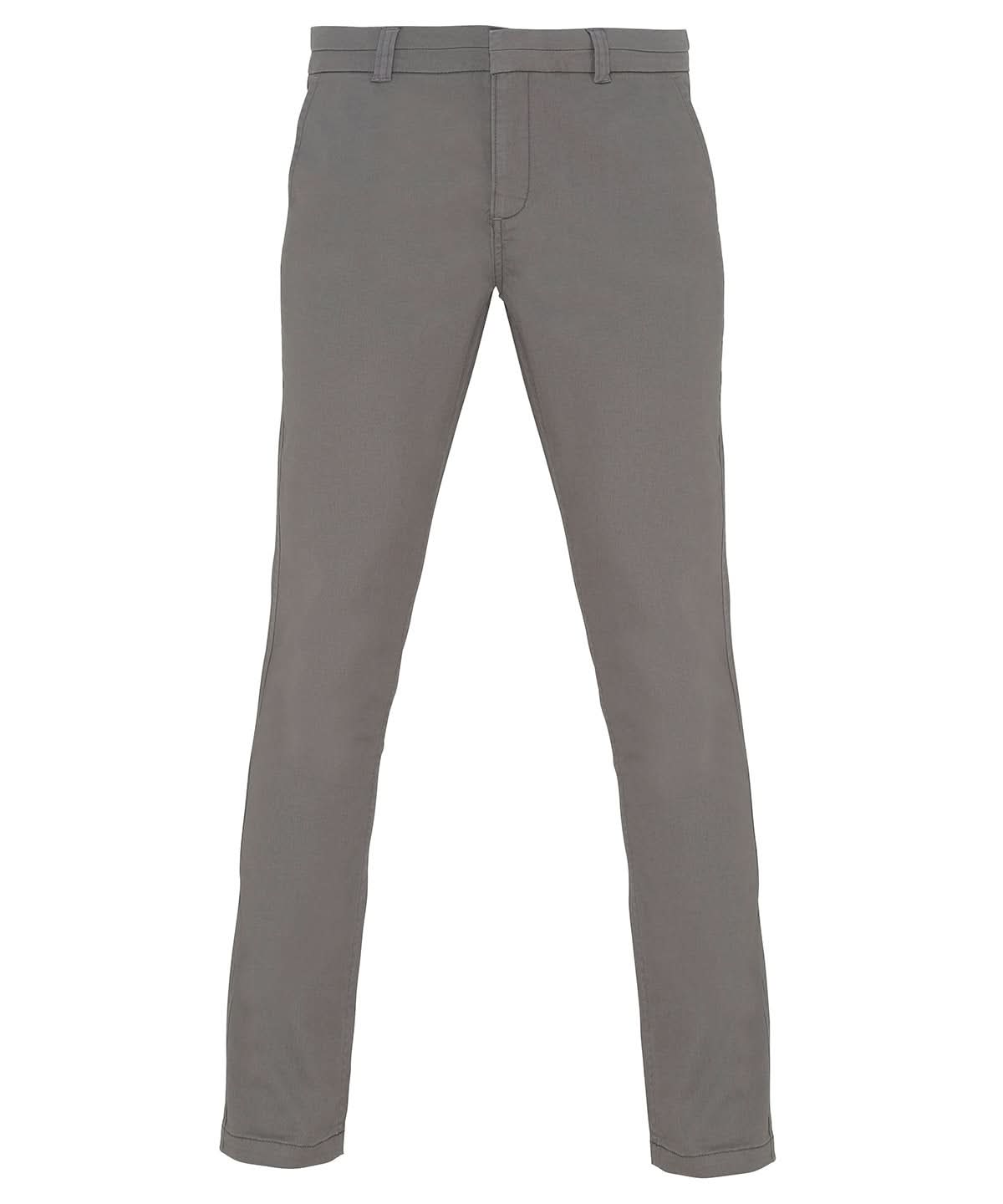 Womens Classic fit chinos - AQ060 - Slate - Customisable Chinos