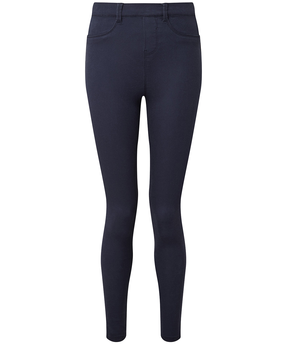 Women's jeggings - AQ062 - Navy - Customisable Jeans