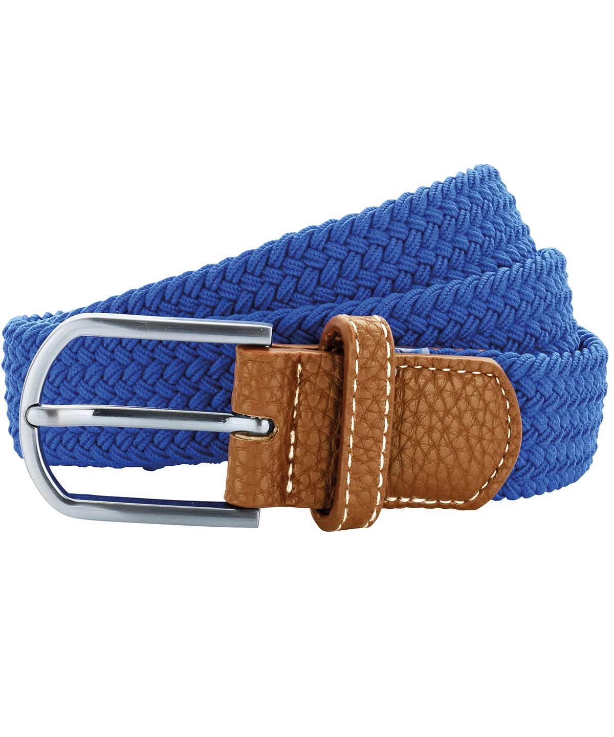 Asquith &amp; Fox Braid stretch belt AQ900 - Royal One size - Customisable Belts