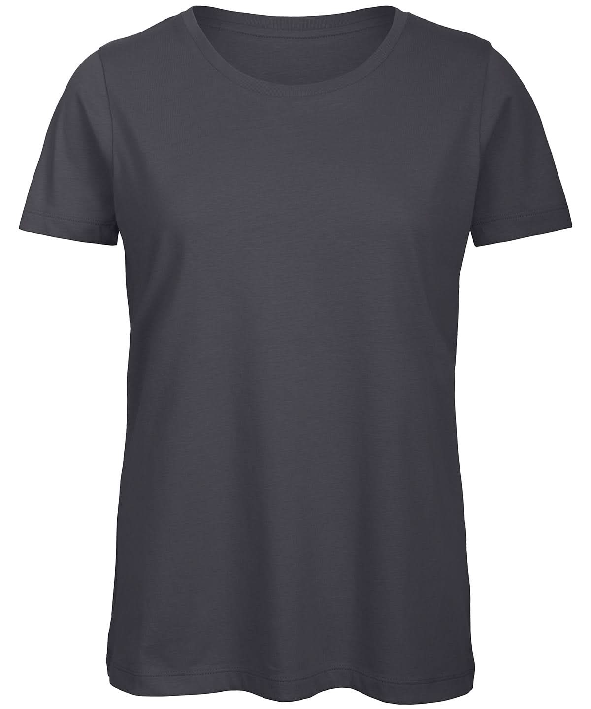 B&amp;C Collection Inspire T women Dark Grey TW043 - Dark Grey - Customisable T-Shirt