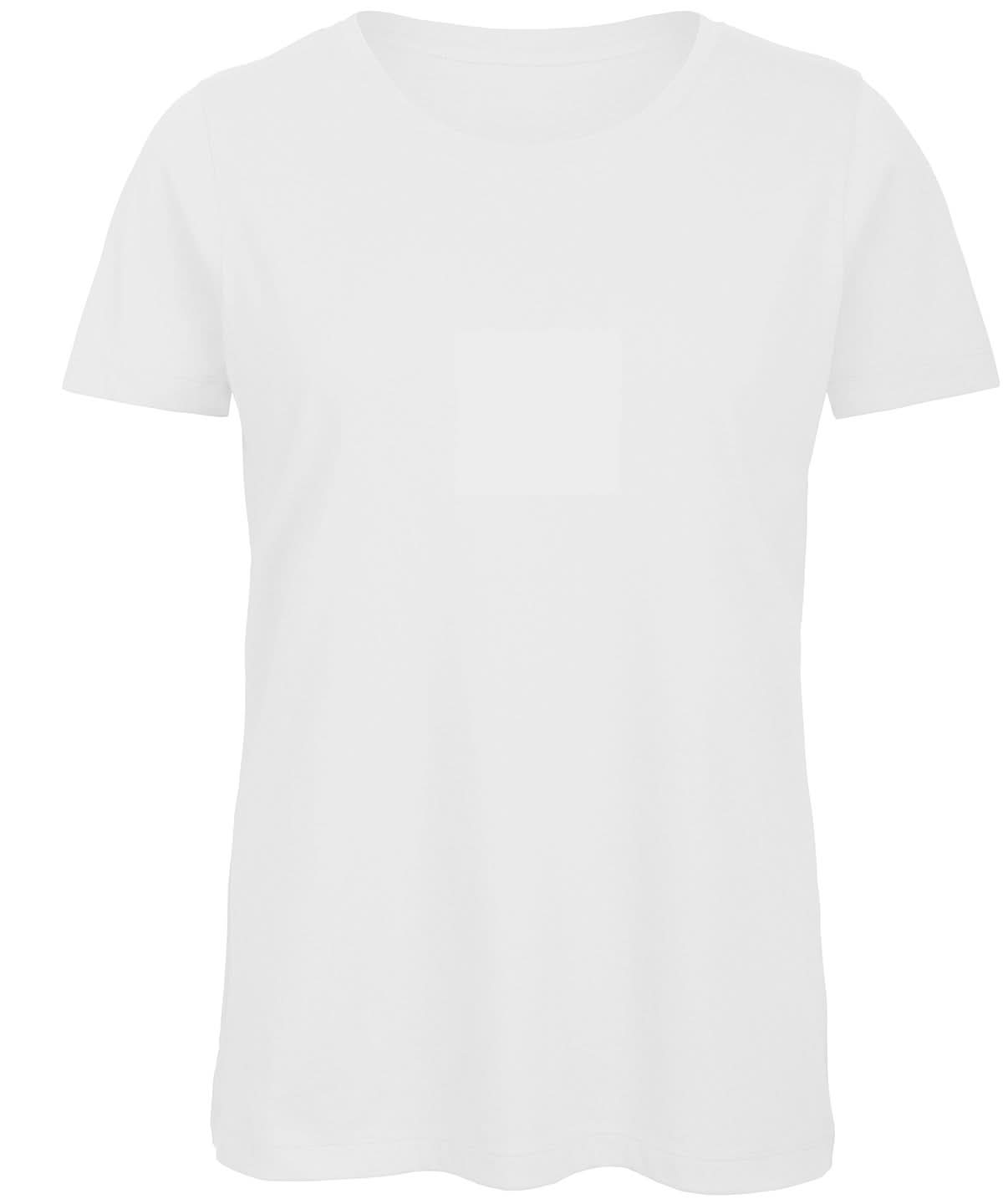B&amp;C Collection Inspire T women White TW043 - White - Customisable T-Shirt