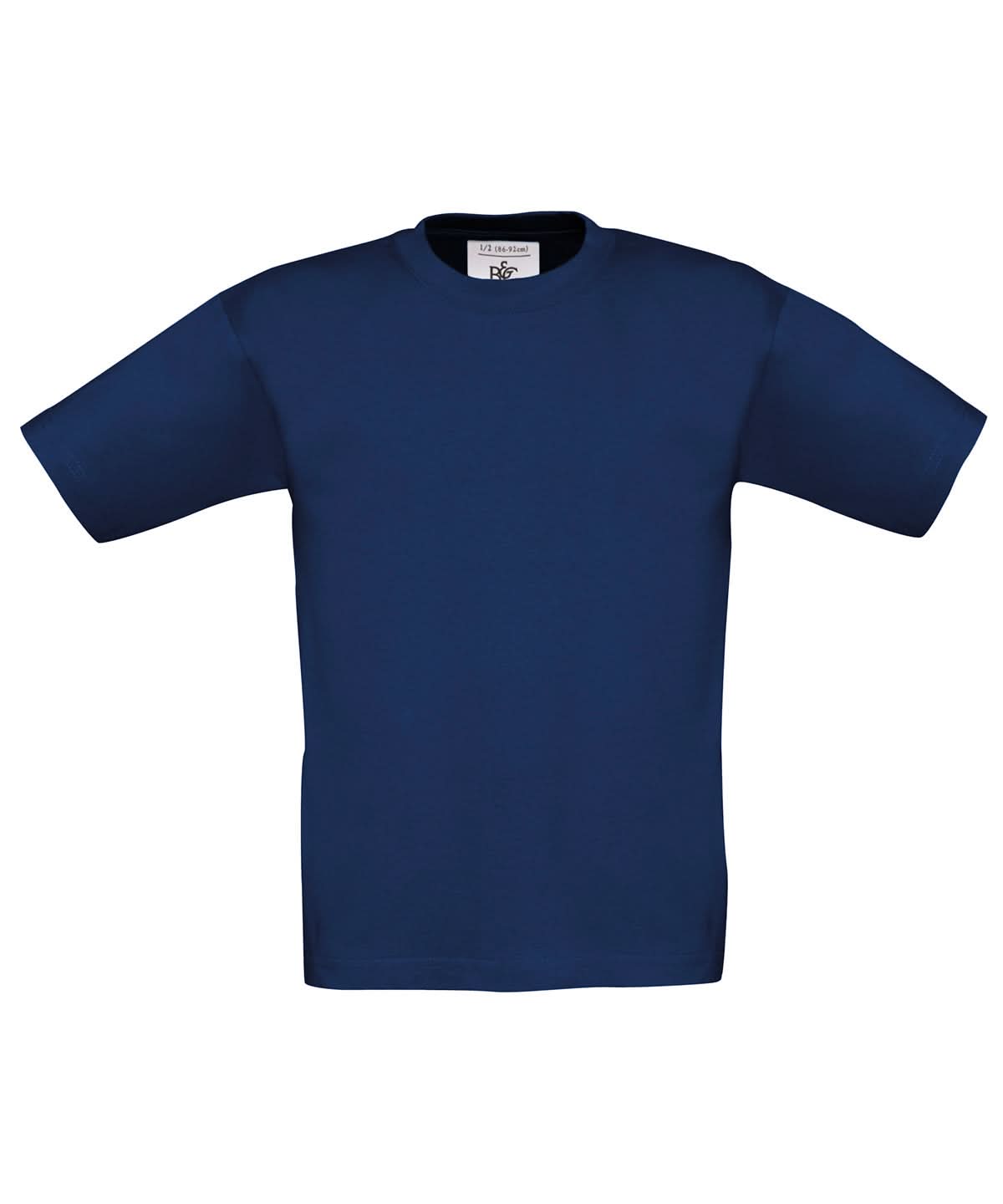 B&amp;C Collection Exact 150 kids Light Navy B150B - Light Navy - Customisable T-Shirt