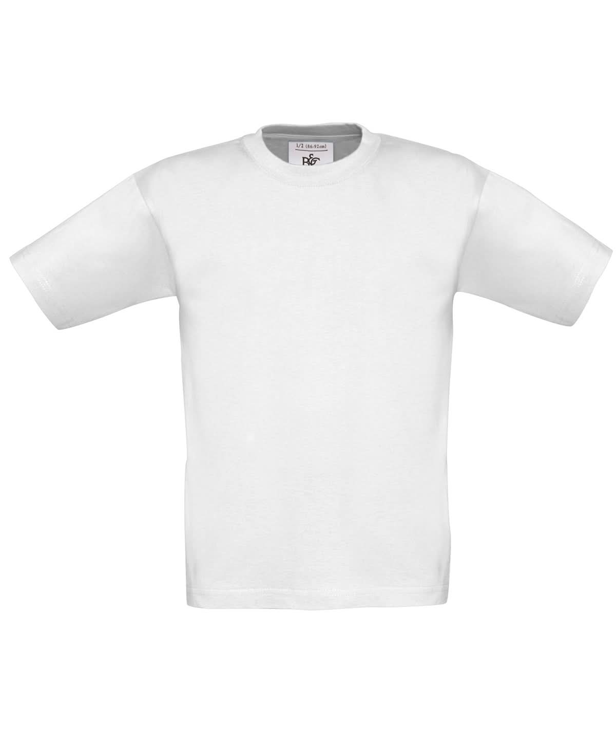 B&amp;C Collection Exact 150 kids White B150B - White - Customisable T-Shirt