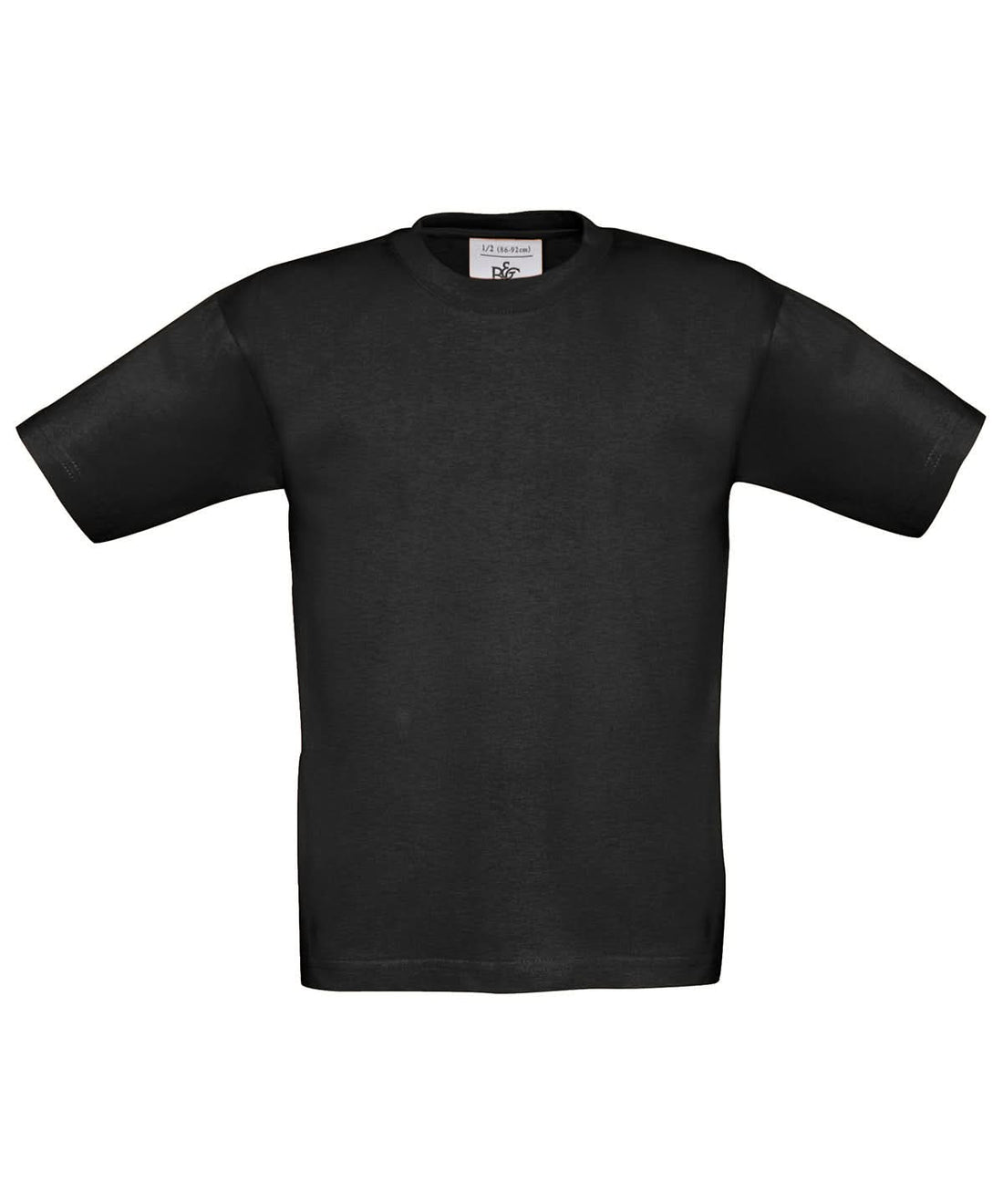 B&amp;C Collection Exact 190 kids B190B - Black - Customisable T-Shirt