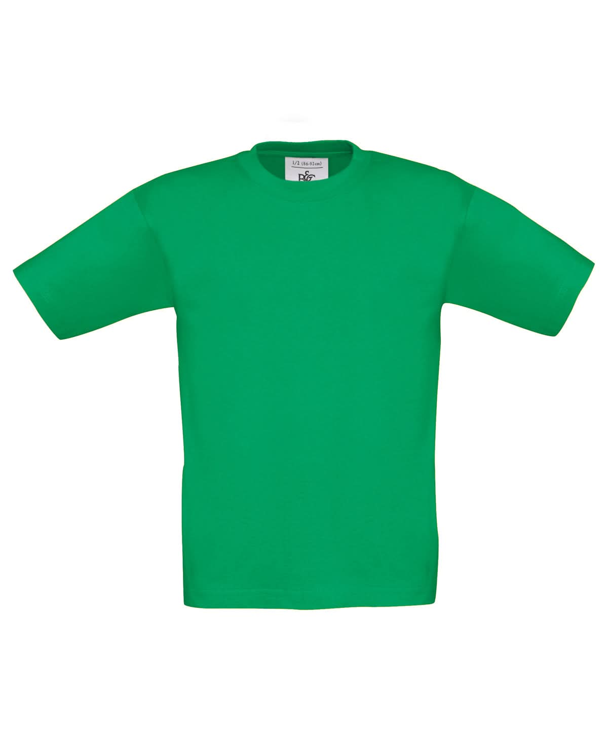 B&amp;C Collection Exact 190 kids B190B - Kelly Green - Customisable T-Shirt